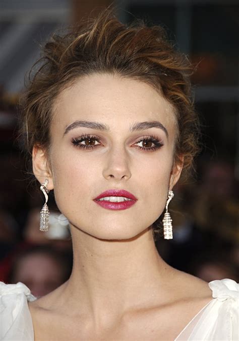 Keira Knightley makeup reviews